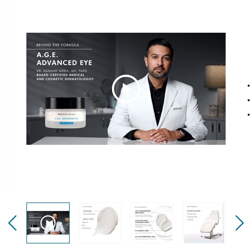 SkinCeuticals A.G.E. Advanced Eye Cream - 15ml - Picture 8 of 8